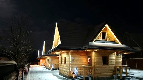 Domki blisko szlaków górskich
