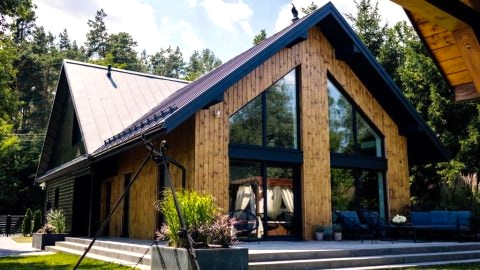 Przystań Roztocze, nowoczesny dom z sauną i jacuzzi