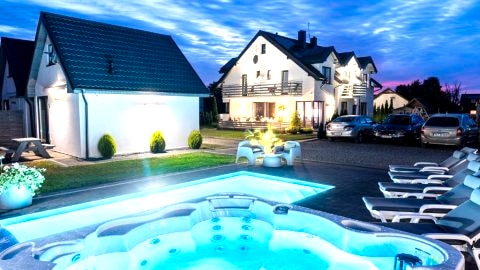 Cichy Domek - Podgrzewany Basen, Jacuzzi, Sauna, Plac Zabaw - Karwia