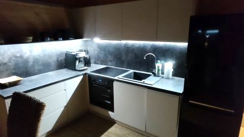 Domek drewniany na wyłączność z balią i sauna 