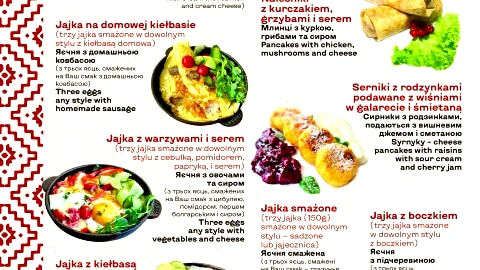 Śniadania w restauracji