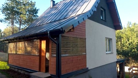 Domek na zboczu Kistowo z Balią