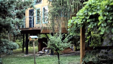 Węgiełek Treehouse Little Barn