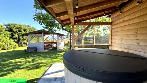 Apartament Słoneczna Dolina Magurki bania jacuzzi balia ogrodowa Szczyrk-Wilkowice