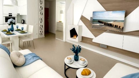 Blue Seaside Apartment