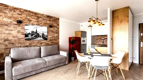 B&W Luxurious Apartment in the center of Wroclaw