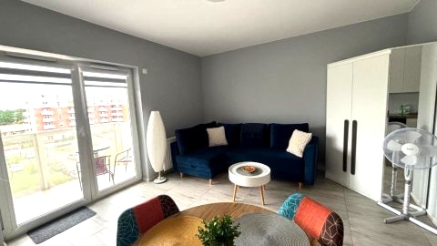 Urocza i nowoczesna kawalerka - Łódź w pobliżu centrum