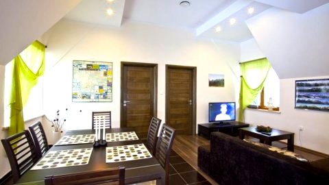 salon z aneksem jadalnym 1 piętro