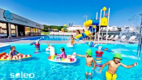 SOLEO® Family Resort - domki z basenem | IDEALNY DLA RODZIN | 3 min od plaży