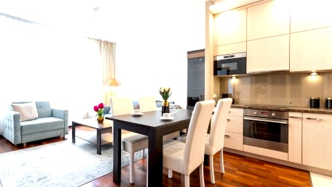 Golden Apartments Warsaw – Bright & Stylish, Stawki Street  
