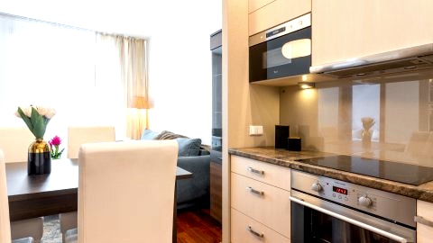 Golden Apartments Warsaw – Bright & Stylish, Stawki Street  