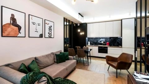 Golden Apartments Warsaw - Luxury 2-Bedroom, Mennica Residence&144