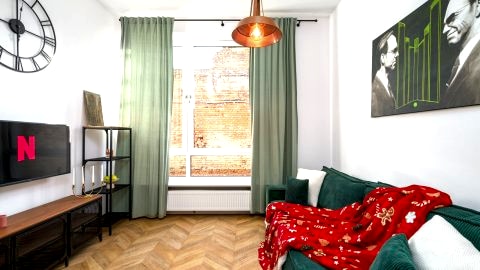 Golden Apartments in Warsaw - Stylish and Cozy Studio - Ząbkowska A
