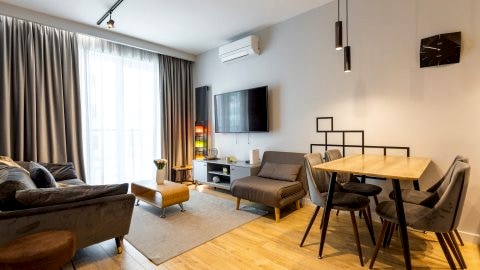 Golden Apartments Warsaw – Luxury Building, Rooftop Terrace, Sienna 18
