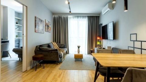 Golden Apartments Warsaw – Luxury Building, Rooftop Terrace, Sienna 18