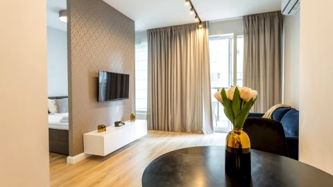 Golden Apartments Warsaw – Luxury Building, Rooftop Terrace, Sienna 28