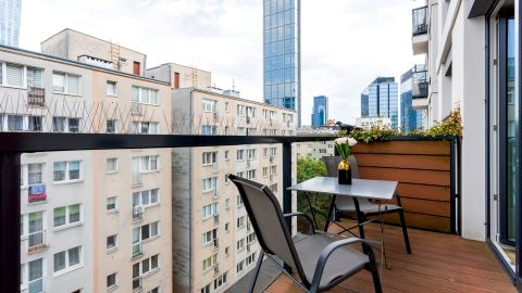 Golden Apartments Warsaw – Luxury Building, Rooftop Terrace, Sienna  36