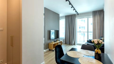 Golden Apartments Warsaw – Luxury Building, Rooftop Terrace, Sienna 37