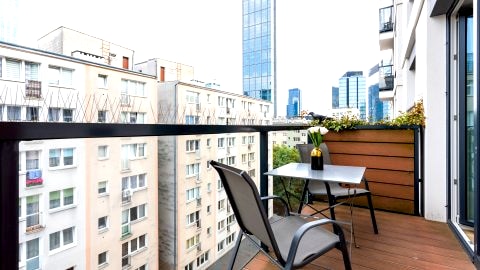 Golden Apartments Warsaw – Luxury Building, Rooftop Terrace, Sienna 59