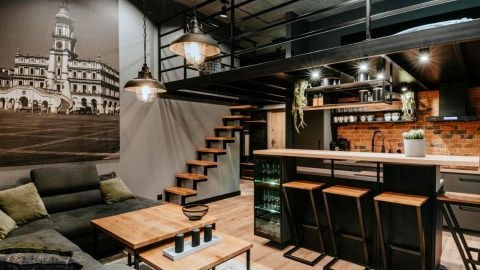 Apartament Loft z Antresolami