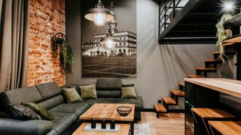 Apartament Loft z Antresolami