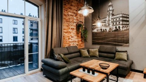 Apartament Loft z Antresolami