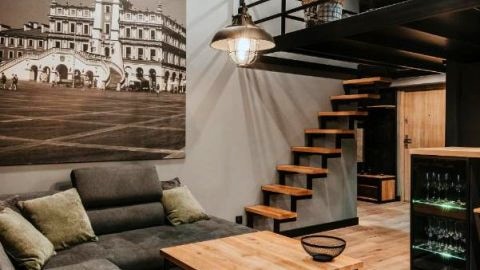 Apartament Loft z Antresolami