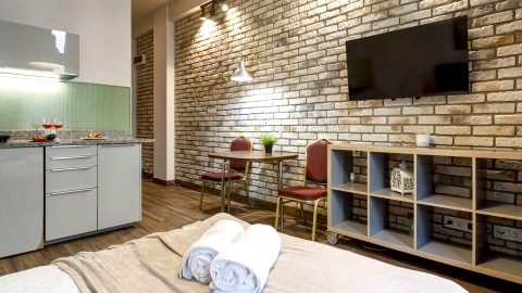 Golden Apartments Wroclaw- Cozy Studio - City Center&K24