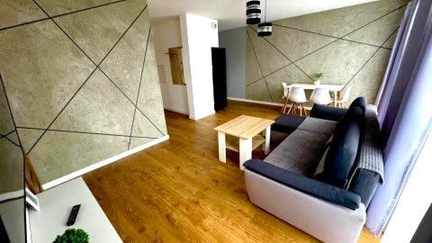Jurajska Plaza - Nowoczesny apartament z osobną sypialnią, KLIMATYZACJA, Parking prywatny GRATIS - Kielce
