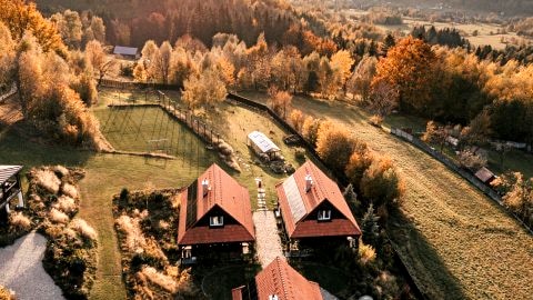 U Pana Boga za piecem, domki w górach z sauną i jacuzzi.