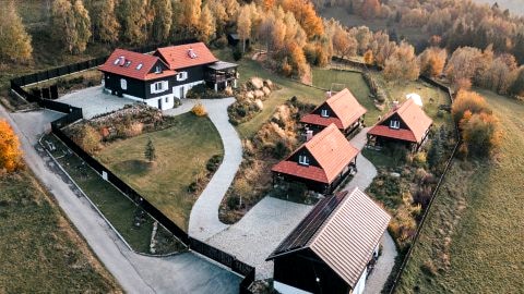 U Pana Boga za piecem, domki w górach z sauną i jacuzzi.