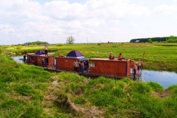 Spływy tratwami biebrzańskimi