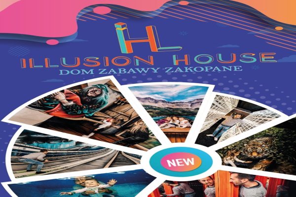 Miejsce iluzji, złudzeń optycznych i obrazów 3D - Illusion House