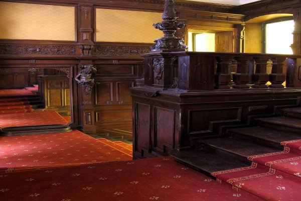 Klatka schodowa w Zamku na Skale - Zamek na Skale