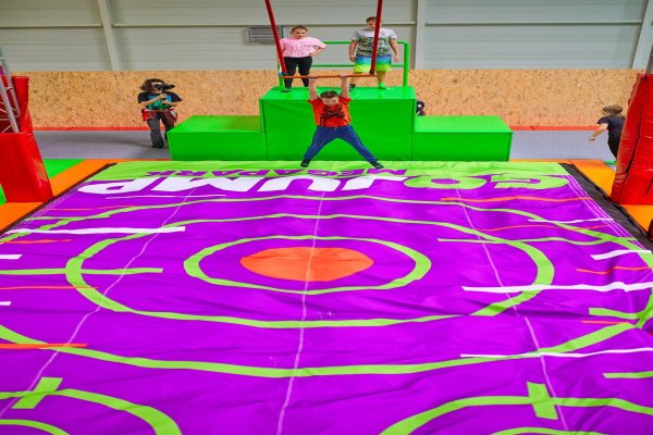 trapez - GOjump MEGApark Sikorki Kraków - Park Trampolin 