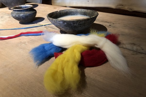 Warsztat filcowanie - Osada Średniowieczna