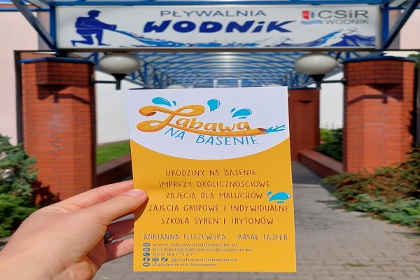 Oferta, basen CSiR Wodnik w Ozorkowie - Zabawa na basenie