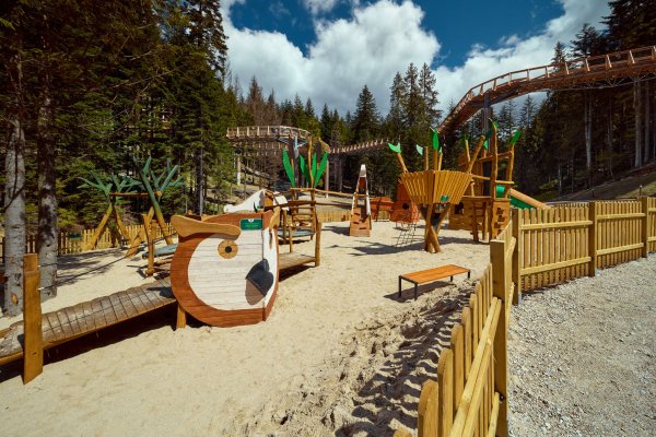 Plac zabaw - Centrum Przyrodniczo-Edukacyjne Brama w Gorce