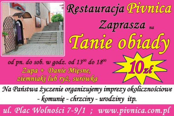 Restauracja Pivnica Lidzbark Warmiński