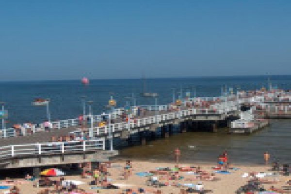 Gdańska plaża w Brzeźnie