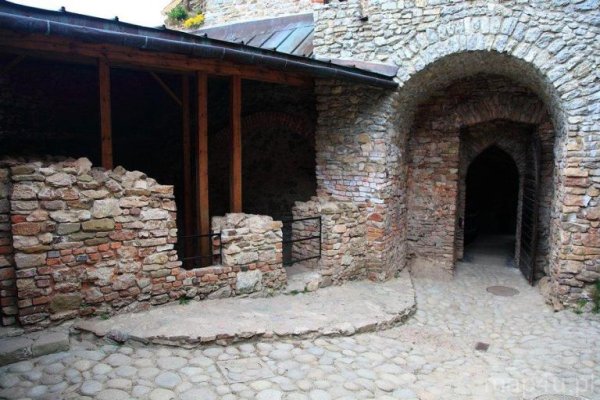 Ruiny gotyckiego zamku