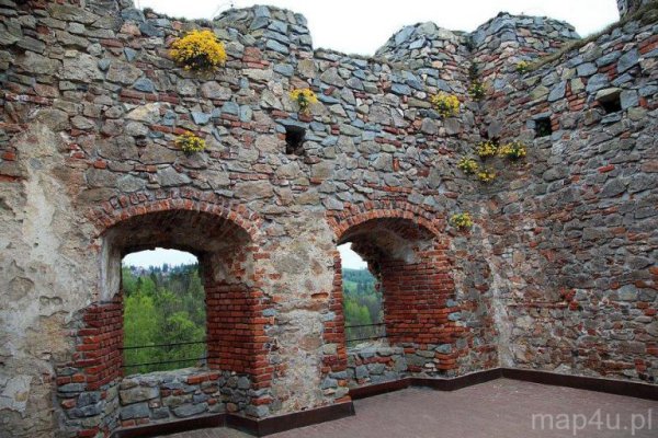 Ruiny gotyckiego zamku