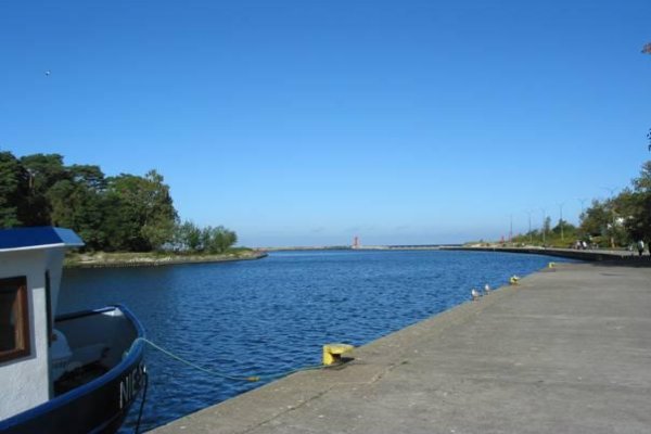 Port u ujścia rzeki Regi