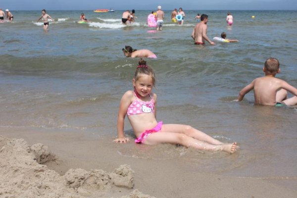 Plaża we Władysławowie