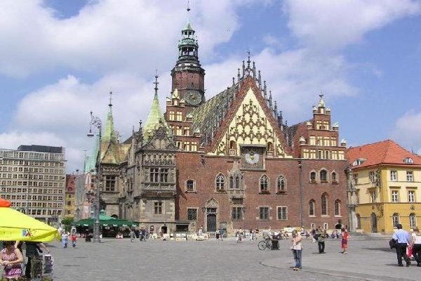 City Hall in Wroclaw