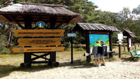 Ditches - in the Slowinski National Park