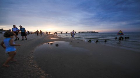 Plaża w Kołobrzegu