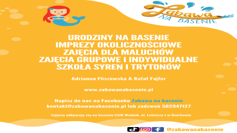 Zabawa na basenie