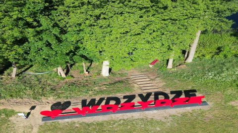 Kaszubski Napis Przestrzenny Wdzydze — zdjęcie 3