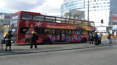 Autobus city sightseeing Warsaw